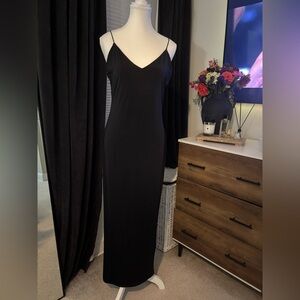 Sleek Black Maxi Dress!!